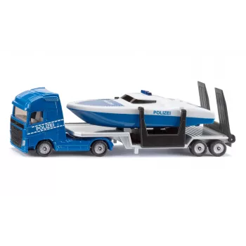 SIKU SUPER Camião Volvo com barco