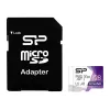 Silicon Power Cartão de memória microSDXC 128GB Superior Pro UHS-I U3 V30 A1 com adaptador SD