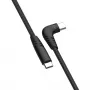 Silicon Power Boost Link Nylon LK50CC cabo USB-C para USB-C 1 m, 60 W, em forma de L (SP1M0ASYLK50CC1G)