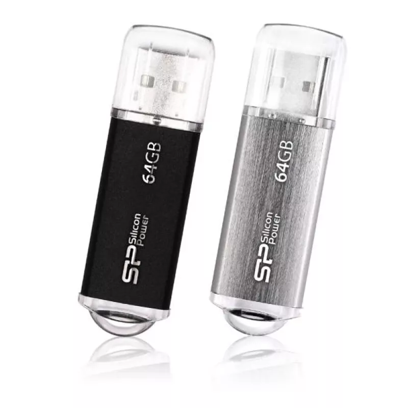 Silicon Power Ultima II i-Series pen USB 64GB, preto (SP064GBUF2M01V1K)