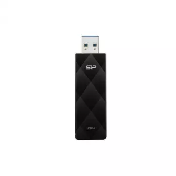 Silicon Power Blaze B20 Pen USB 3.2 Gen 1 16GB, conector retrátil, preto