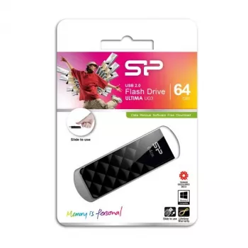 Silicon Power Ultima U03 64GB pen USB, preto (SP064GBUF2U03V1K)