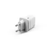 Silicon Power Boost Charger QM16 Carregador de viagem de 20W, USB-A + USB-C, fichas EU/US/UK/AU, branco