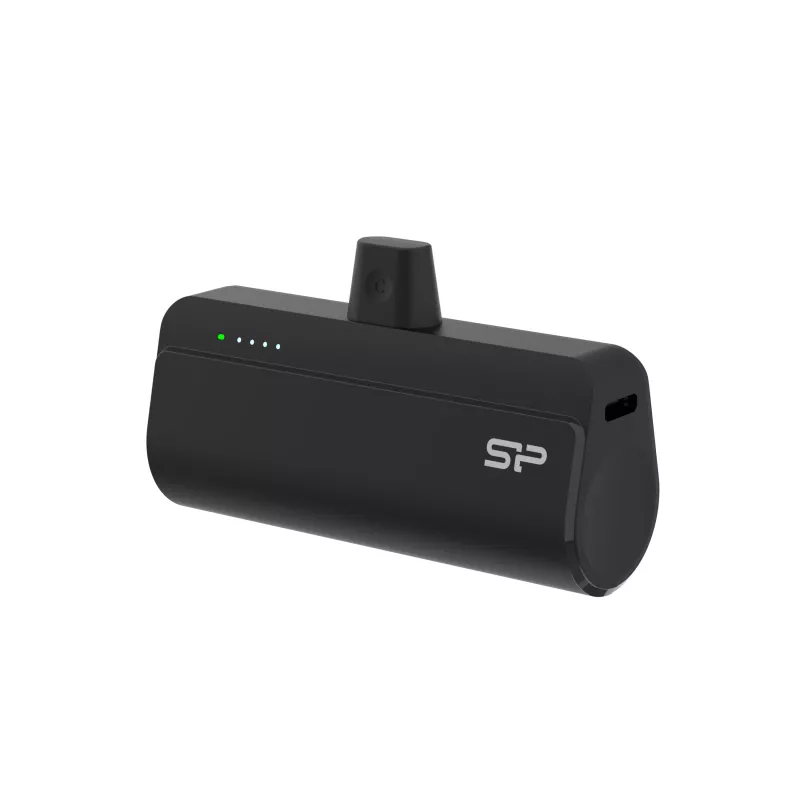 Silicon Power QD50 powerbank, 5000 mAh, USB-C, preto (SP5K0MAPBKQD500K)