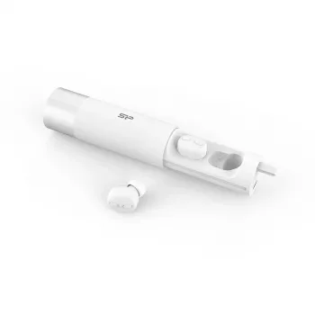 Silicon Power Blast Plug BP81 auriculares Bluetooth, à prova de água IPX5, branco (SP5MWASYBP81BT0W)