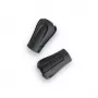 Pontas de borracha para bastões de caminhada Silva Rubber Paws - preto - 1 par