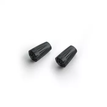 Pontas de bastão Silva Running & Trekking Rubber Paws (par) - Preto, 11-12 mm