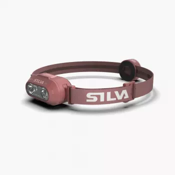 Lanterna de cabeça Silva Smini - rosa (250 lm)
