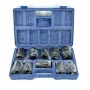 Conjunto de chaves de caixa de impacto SILVER 1 polegada 10 peças 17-41mm