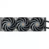 Refrigeração líquida tudo-em-um para CPU SilverStone Hailstone 360 preta 360mm ARGB