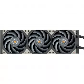 Refrigeração líquida tudo-em-um para CPU SilverStone Hailstone 360 preta 360mm ARGB