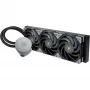 Refrigeração líquida tudo-em-um para CPU SilverStone Hailstone 360 preta 360mm ARGB