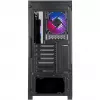 Caixa Mid-Tower SilverStone Lucid 05 Black 270° Panoramic Glass Design