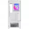 Caixa Mid-Tower SilverStone Lucid 05 White 270° Panoramic Glass Design