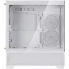 Caixa Mid-Tower SilverStone Lucid 05 White 270° Panoramic Glass Design