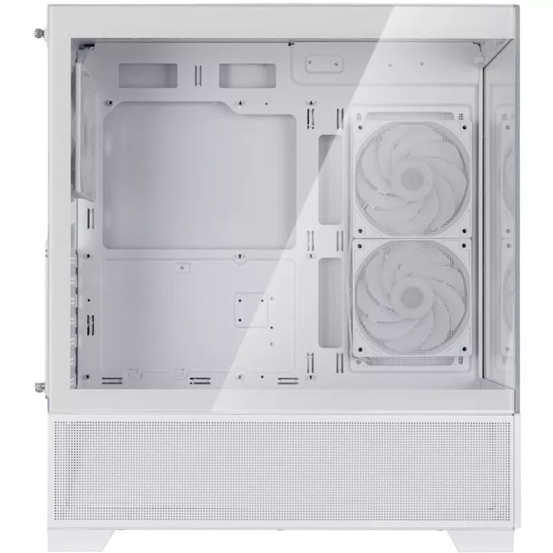 Caixa Mid-Tower SilverStone Lucid 05 White 270° Panoramic Glass Design
