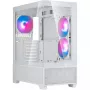 Caixa Mid-Tower SilverStone Lucid 05 White 270° Panoramic Glass Design