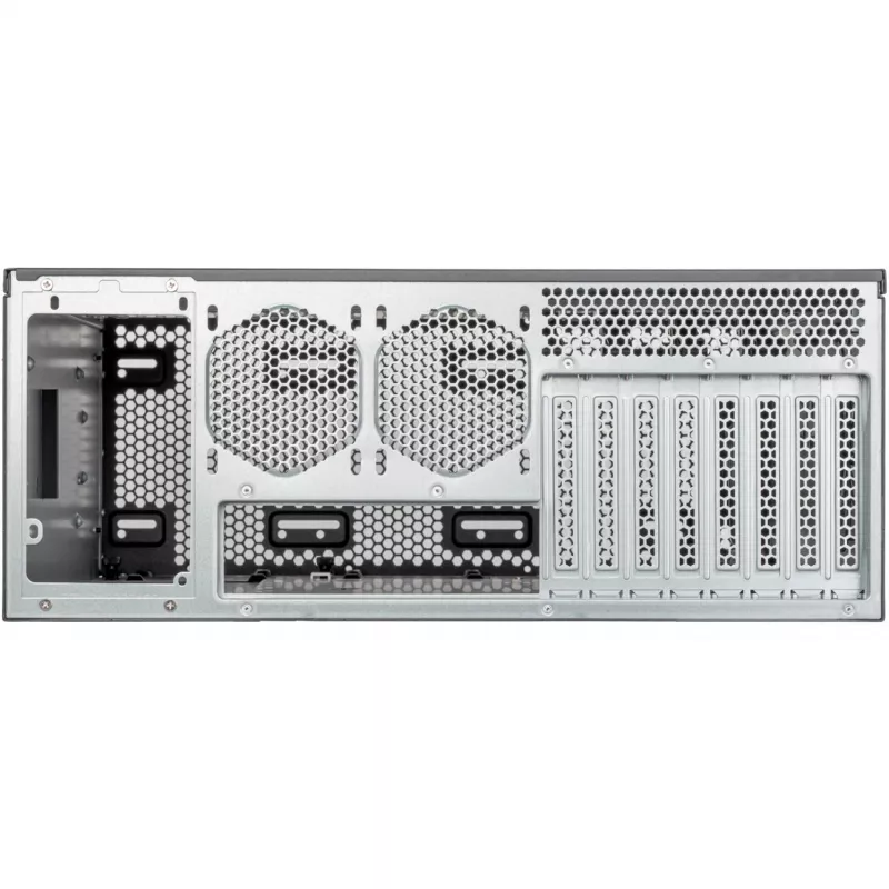 Caixa de servidor para rack SilverStone RM4A 4U, SSI-EEB, malha - cinzento-escuro