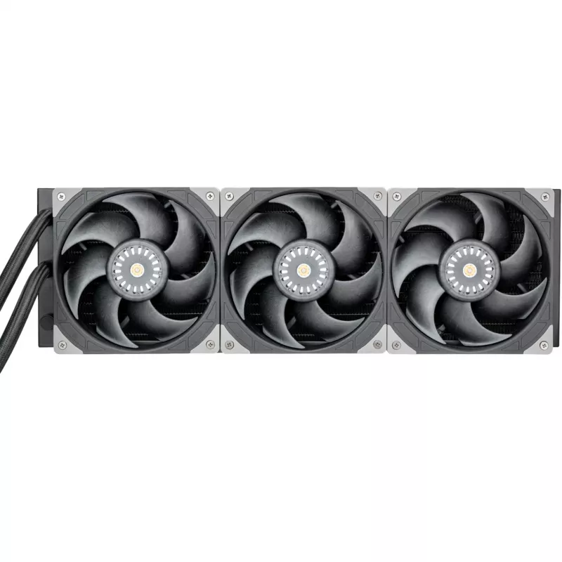 Dissipador de CPU de baixo perfil SILVERSTONE TECHNOLOGY SST-XE420, preto/prateado