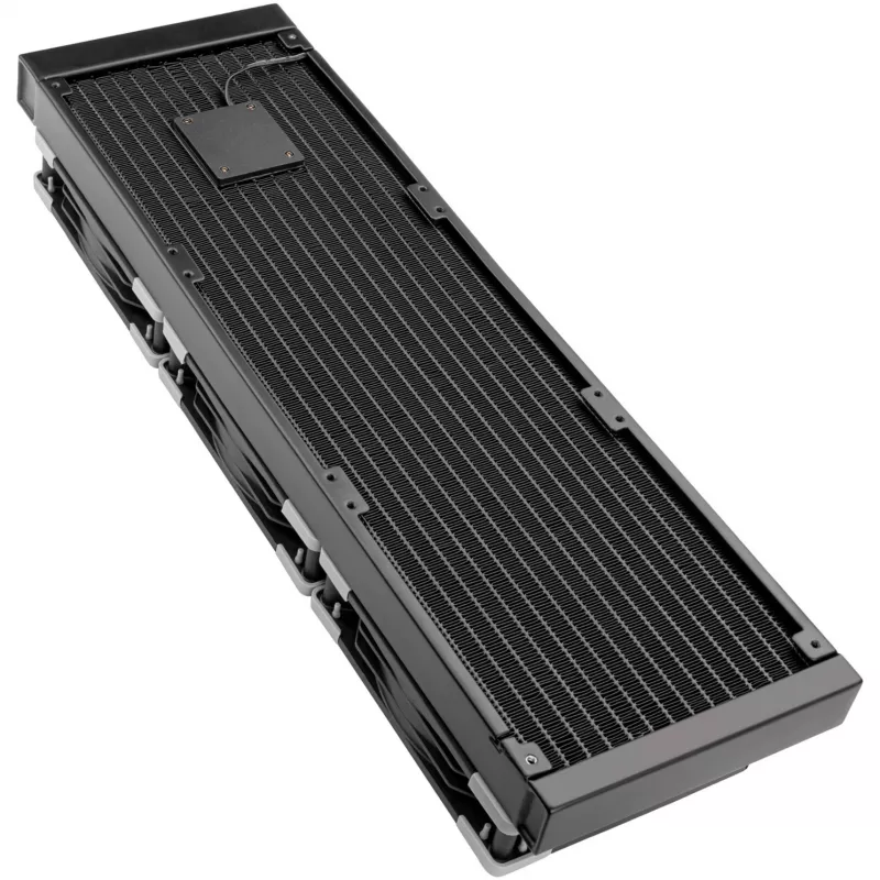Dissipador de CPU de baixo perfil SILVERSTONE TECHNOLOGY SST-XE420, preto/prateado