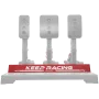 Simagic Heel Stop para conjunto de pedais P1000/P1000i - Vermelho