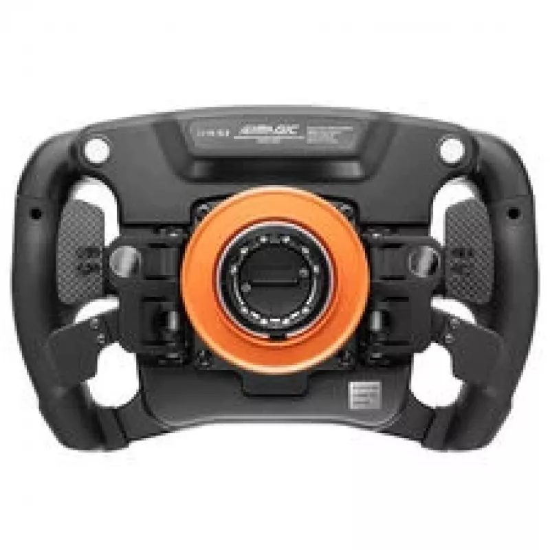 Simagic Zeus Formula volante - 290mm fibra de carbono, LCD 4,3 polegadas, botões RGB, dupla embreagem
