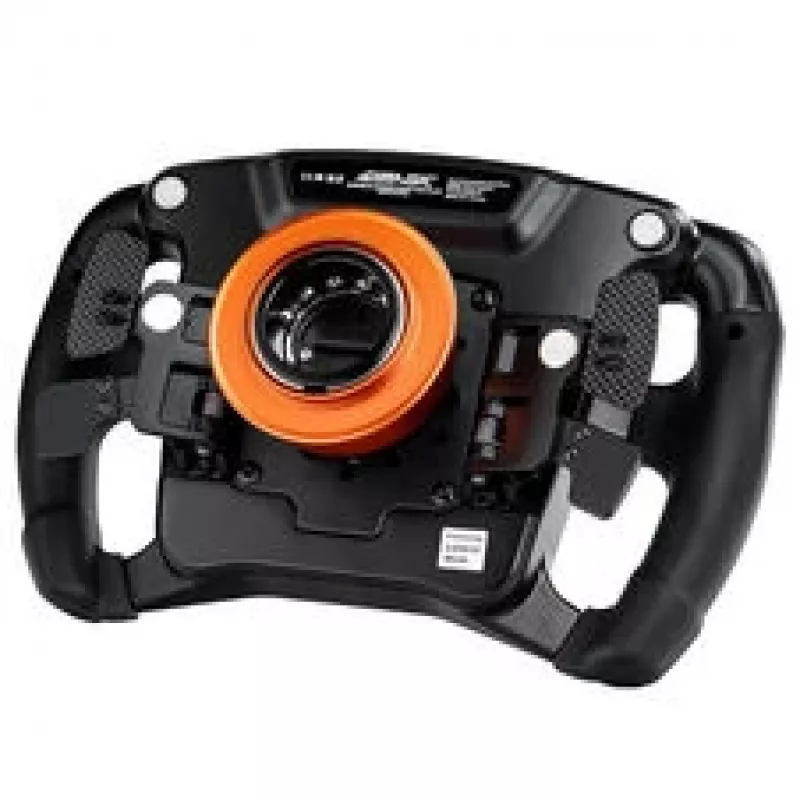 Simagic Zeus Formula volante - 290mm fibra de carbono, LCD 4,3 polegadas, botões RGB, dupla embreagem