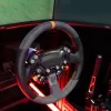 Simagic Zeus Sport volante - aro de camurça 300mm, alumínio CNC, botões RGB, patilhas magnéticas de dupla fibra de carbono, sem fios, QR 50mm