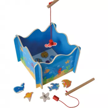 Jogo de pesca magnético SIMBA-DICKIE (16 peças)