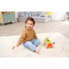 SIMBA-DICKIE jogo de martelar pop-up – brinquedo de madeira com 16 peças e figuras pop-up