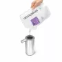 Dispensador de sabão com sensor recarregável simplehuman 266 ml, aço inoxidável escovado