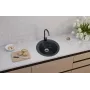 Lava-loiça VICTORIA BLACK + Misturadora + Sifão 9811091SEN