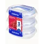 Recipiente retangular Sistema Plastics 881523 0,18L transparente 88mm