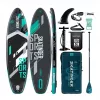Prancha de stand-up paddle insuflável SKATINGER Grey desportiva 350x89x15 cm