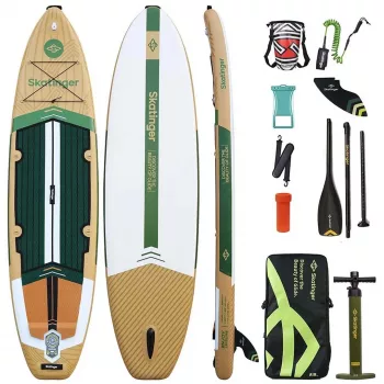 Prancha SUP insuflável de touring SKATINGER Peninsula Trojan Horse 335x84x15