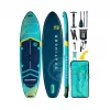 SKATINGER Prana Light Blue Prancha de SUP insuflável 350x89x15 Yoga