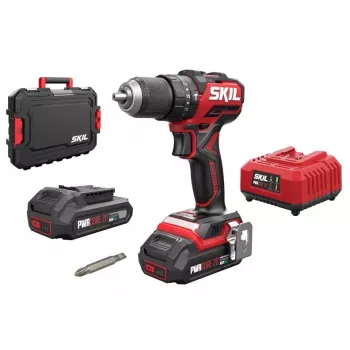 Berbequim aparafusador com bateria SKIL 20V 2x2Ah