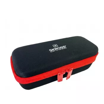 SKROSS Power Case - Bolsa organizadora de cabos - preto/vermelho