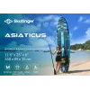Prancha de stand-up paddle insuflável SKT ASIATICUS 350x89x15 cm Yoga