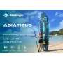 Prancha de stand-up paddle insuflável SKT ASIATICUS 350x89x15 cm Yoga
