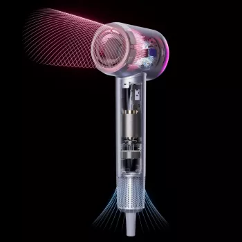 Secador de cabelo ultrassónico SKYWORTH MH18S, prateado