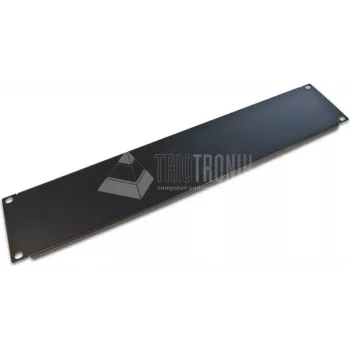 Wirewin BP 2U BL Painel cego para rack 19 polegadas 2U preto aço