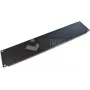 Wirewin BP 2U BL Painel cego para rack 19 polegadas 2U preto aço