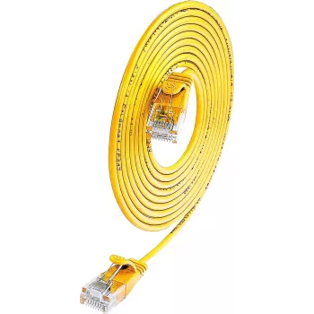 Cabo patch Wirewin Cat.6 U/UTP Slim-Light, 0,5 m, amarelo PKW-LIGHT-K6 0.5 GE