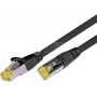 Wirewin PKW-PIMF-KAT6A 4.0 SW Cat6a S/FTP Cabo de rede, 4 m, preto