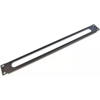 Wirewin KDP placa de passagem de cabos 1U, preto, montagem em rack 19 polegadas, aço, 1U, sem escova KDP 1HE OB BL