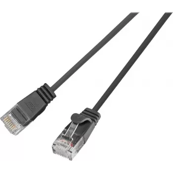 Wirewin PKW-LIGHT-K6 3.0 SW - Cabo de rede Slim-Light Cat.6, U/UTP, 3,0 m, preto
