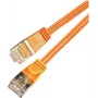 Cabo patch SLIM Cat.6 Wirewin SLIM S6 075 OR, STP(PIMF), 0,75 m, laranja PKW-STP-SLIM-KAT6 0.75 OR