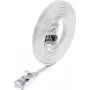 Cabo patch Ethernet slim Cat6 U/FTP Wirewin Triotronik, 0,5 m, branco PKW-STP-SLIM-KAT6 0.5 WS