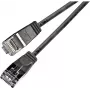 Wirewin Triotronik PKW-LIGHT-STP-K6 3.0 SW Cabo de patch blindado Cat6, 3m, Preto